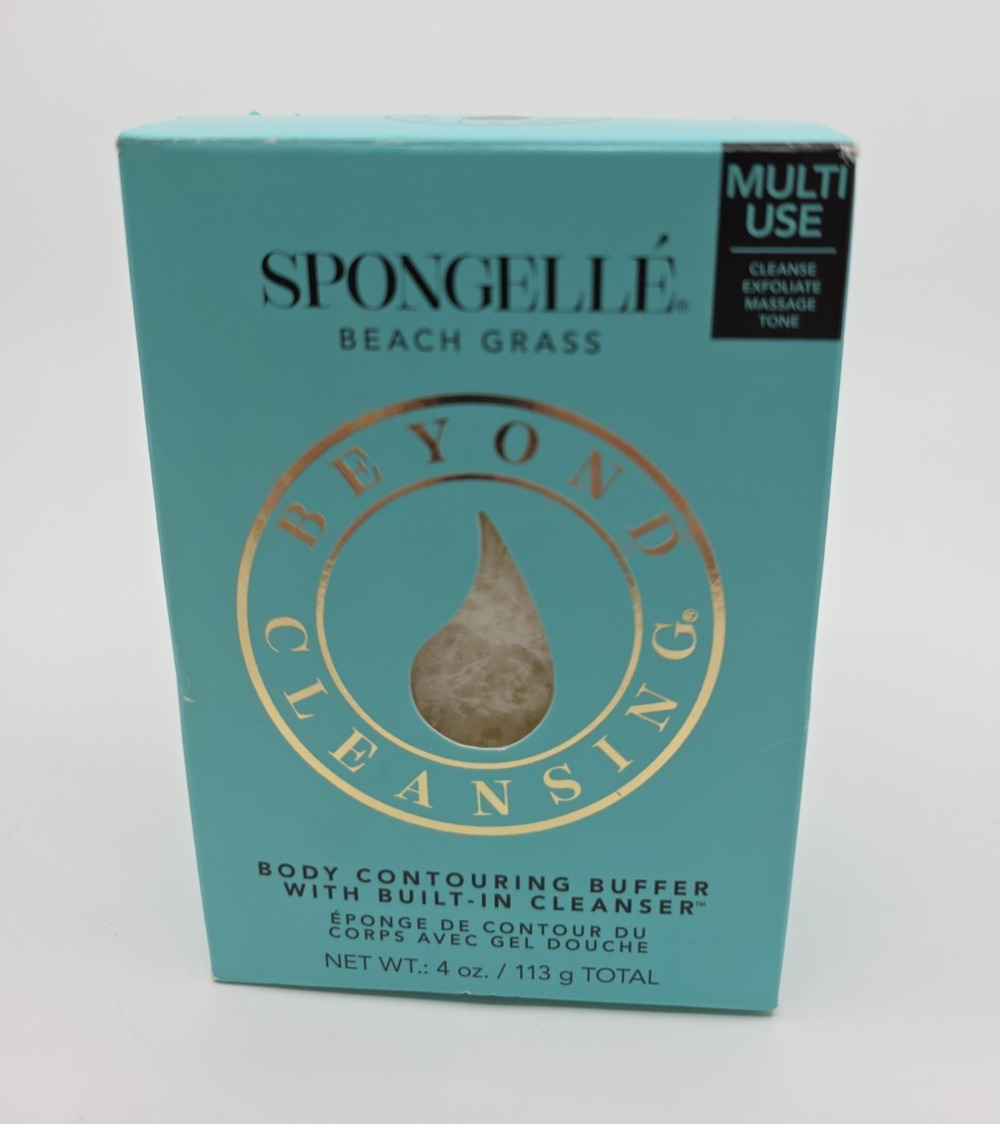 Spongellé Beach Grass Body Wash Infused Buffer Exfoliates & Nourishes NEW Sealed